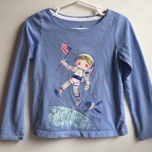 Lands End long sleeve astronaut T-shirt